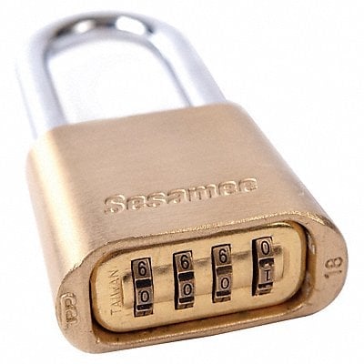 Combination Padlock 4 Numbers MPN:0437