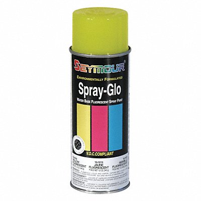 Spray-Glo Paint Flour Yellow 12oz. MPN:16-1619