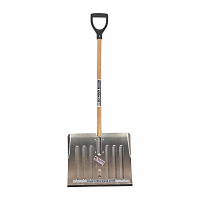 Alum Snow Shovel 18 41 Wood Handle MPN:96803