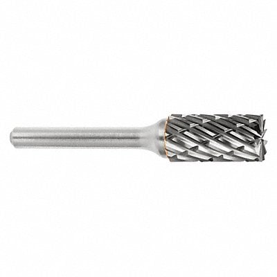 Cylinder Bur SB Flat End 1/4 Carbide MPN:19354