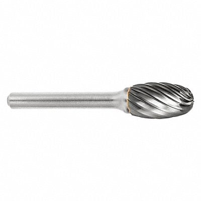 Oval Bur SE Radius End 3/8 Carbide MPN:19169