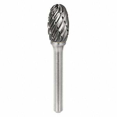 Oval Bur SE Radius End 1/2 Carbide MPN:19379