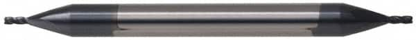 Square End Mill: 7/16'' Dia, 9/16'' LOC, 7/16'' Shank Dia, 2-3/4'' OAL, 4 Flutes, Solid Carbide MPN:31188