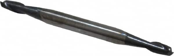 Square End Mill: 3/32'' Dia, 3/16'' LOC, 1/8'' Shank Dia, 1-1/2'' OAL, 2 Flutes, Solid Carbide MPN:31320