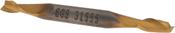 Square End Mill: 9/64'' Dia, 5/16'' LOC, 3/16'' Shank Dia, 2'' OAL, 2 Flutes, Solid Carbide MPN:31555