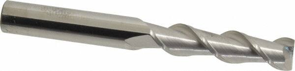 Square End Mill: 3/8'' Dia, 1-1/2'' LOC, 3/8'' Shank Dia, 3-1/4'' OAL, 2 Flutes, Solid Carbide MPN:32038