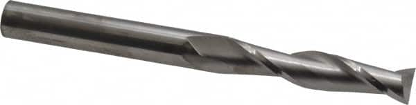 Square End Mill: 3/8'' Dia, 1-3/4'' LOC, 3/8'' Shank Dia, 4'' OAL, 2 Flutes, Solid Carbide MPN:33327