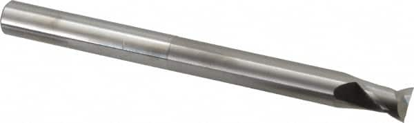 Square End Mill: 1/2'' Dia, 5/8'' LOC, 1/2'' Shank Dia, 6'' OAL, 2 Flutes, Solid Carbide MPN:34643