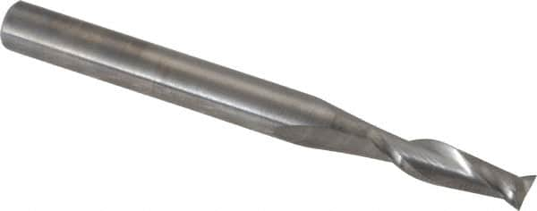 Square End Mill: 5/32'' Dia, 9/16'' LOC, 3/16'' Shank Dia, 2'' OAL, 2 Flutes, Solid Carbide MPN:35278