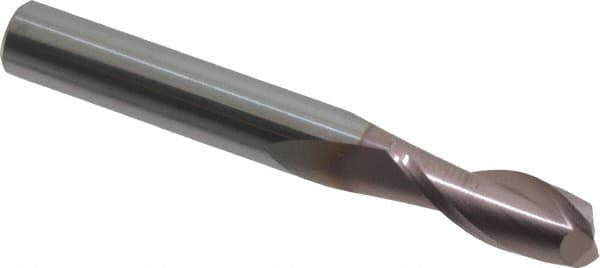 Square End Mill: 5/16'' Dia, 13/16'' LOC, 5/16'' Shank Dia, 2-1/2'' OAL, 2 Flutes, Solid Carbide MPN:35308