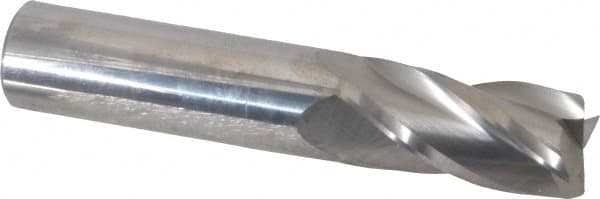 Square End Mill: 3/4'' Dia, 1-1/2'' LOC, 3/4'' Shank Dia, 4'' OAL, 4 Flutes, Solid Carbide MPN:35495