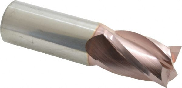 Square End Mill: 1'' Dia, 1-1/2'' LOC, 1'' Shank Dia, 4'' OAL, 4 Flutes, Solid Carbide MPN:35515