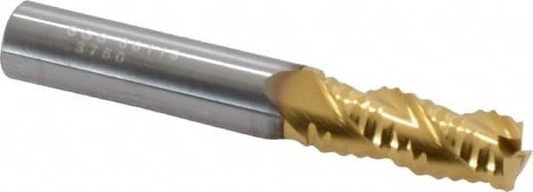 Corner Radius End Mill: 3/8