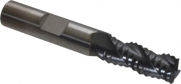 Corner Radius End Mill: 3/8