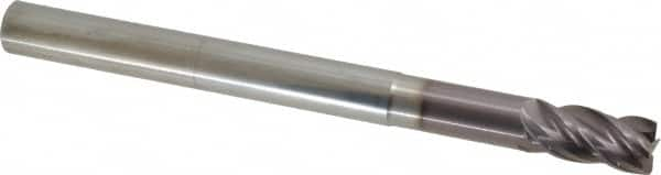 Corner Radius End Mill: 1/2