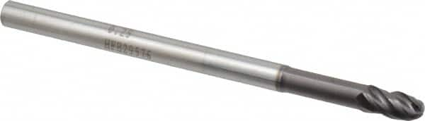 Ball End Mill: 0.25