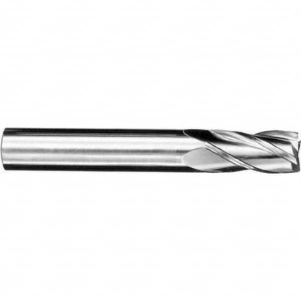 Square End Mill: 0.2756'' Dia, 0.748'' LOC, 4 Flutes, Solid Carbide MPN:40145