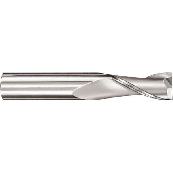 Square End Mill: 0.1575'' Dia, 0.5512'' LOC, 2 Flutes, Solid Carbide MPN:40329