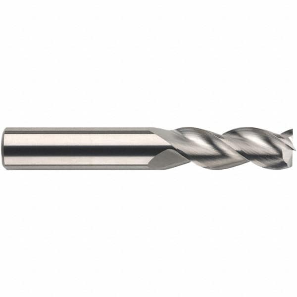 Square End Mill: 20mm Dia, 25mm LOC, 20mm Shank Dia, 150mm OAL, 3 Flutes, Solid Carbide MPN:42711