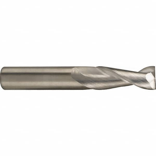 Square End Mill: 0.1181'' Dia, 0.315'' LOC, 2 Flutes, Solid Carbide MPN:44550