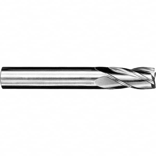 Square End Mill: 0.4724'' Dia, 1.0236'' LOC, 4 Flutes, Solid Carbide MPN:45494