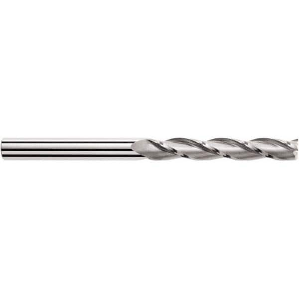 Square End Mill: 0.2362'' Dia, 0.9843'' LOC, 3 Flutes, Solid Carbide MPN:49481