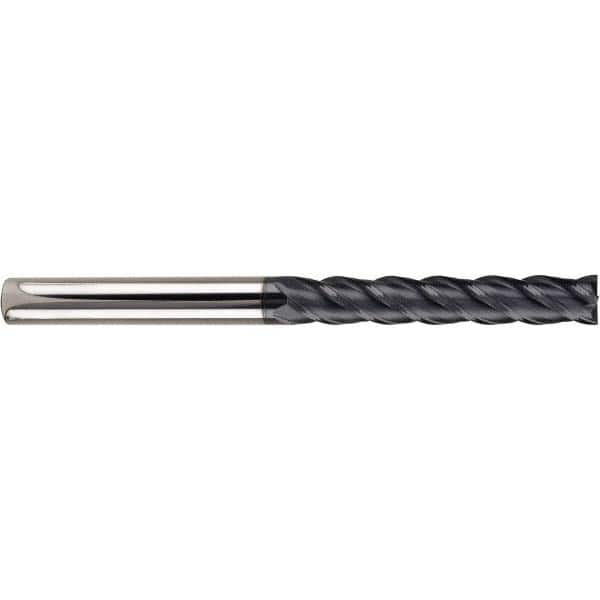 Square End Mill: 0.4724'' Dia, 2.9528'' LOC, 4 Flutes, Solid Carbide MPN:70558