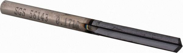 Straight-Flute Drill Bit: 11/64