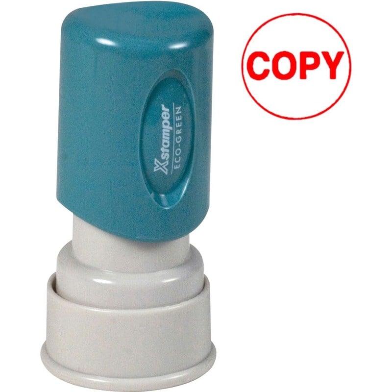 Xstamper One-Color Specialty Stamp, Round, 