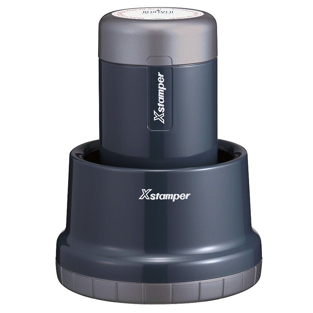 Xstamper XpeDater Two-Color Rotary Stamp, Date (Min Order Qty 2) MPN:22602