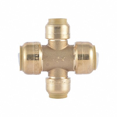 Push to Connect Cross Brass 3 L MPN:U380LF