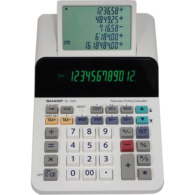 Sharp EL-1501 12-digit Desktop Printing Calculator MPN:EL1501