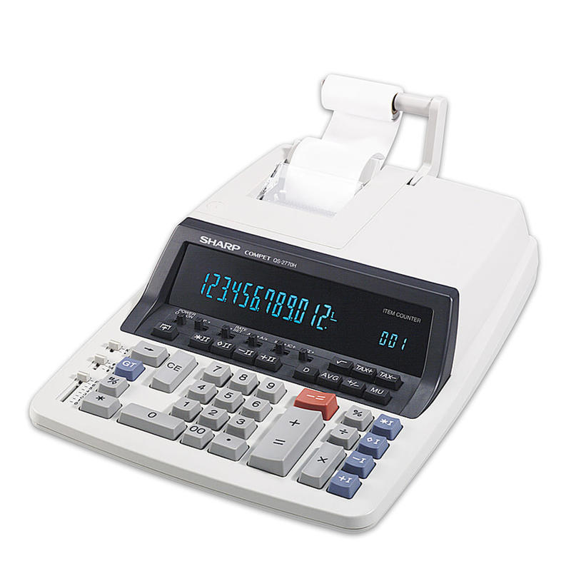 Sharp QS-2770H Commercial Use Printing Calculator MPN:QS-2770H