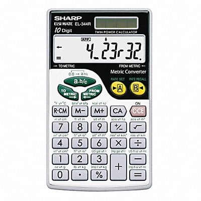 Metric Conversion Calculator 10 Digit MPN:SHREL344RB