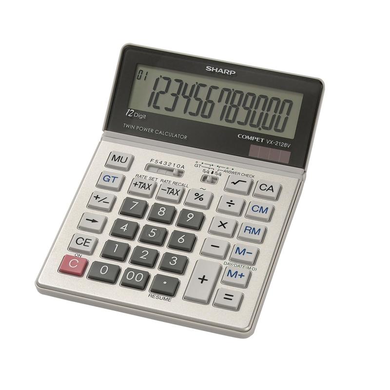 Sharp VX-2128V Display Calculator MPN:VX-2128V