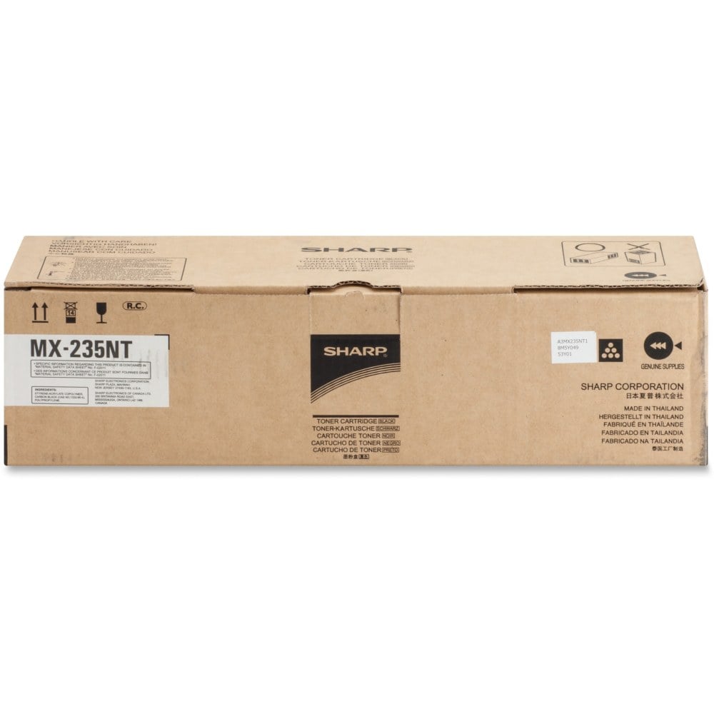 Sharp MX-235NT Original Toner Cartridge - Laser - 16000 Pages - Black - 1 Each MPN:MX235NT