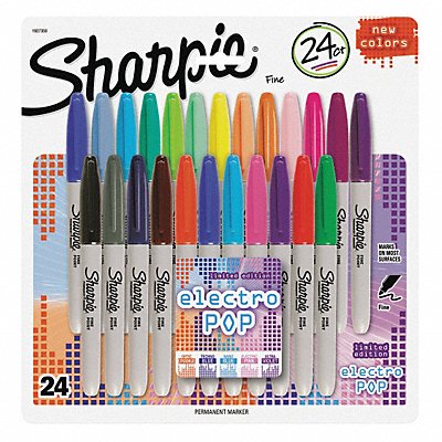 Sharpie Marker Fine PointAssorted PK24 MPN:1927350