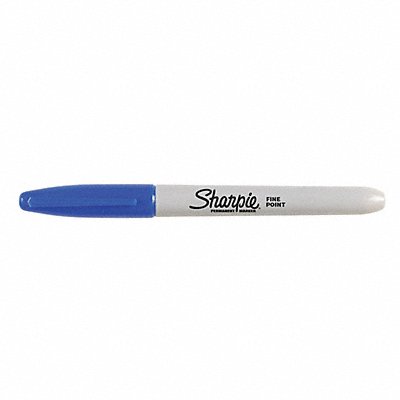 F8631 Permanent Marker Blue Fine PK12 MPN:30003