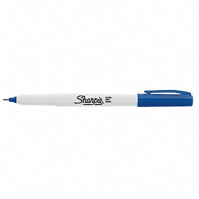 Permanent Marker Blue Ultra Fine PK12 MPN:37003