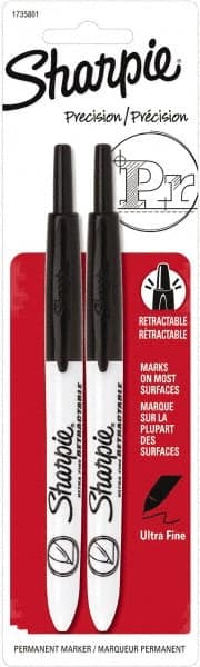 Permanent Marker: Black, AP Non-Toxic, Ultra Fine Point MPN:1735801