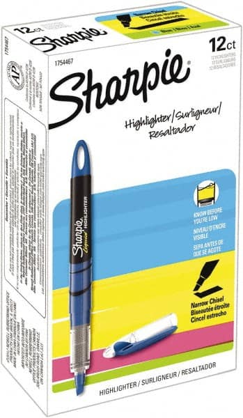 Highlighter Marker: Blue, AP Non-Toxic, Chisel Point MPN:1754467