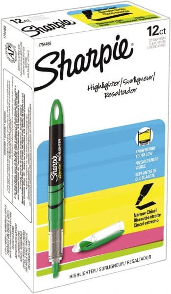 Highlighter Marker: Green, AP Non-Toxic, Chisel Point MPN:1754468