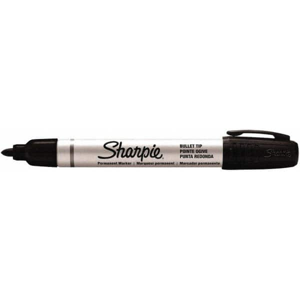 Permanent Marker: Black, AP Non-Toxic, Bullet Point MPN:1794229