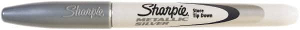 Permanent Marker: Metallic Silver, AP Non-Toxic, Fine Point MPN:39100