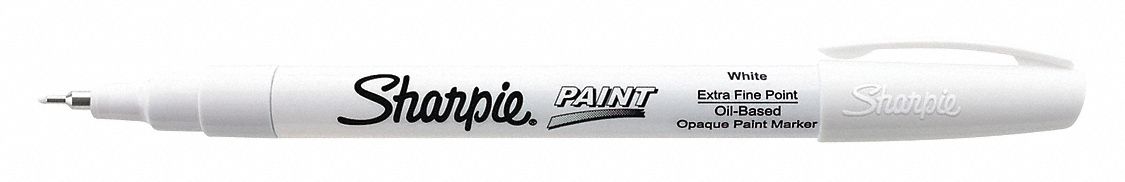 Paint Marker Extra Fine Point White PK12 MPN:35531