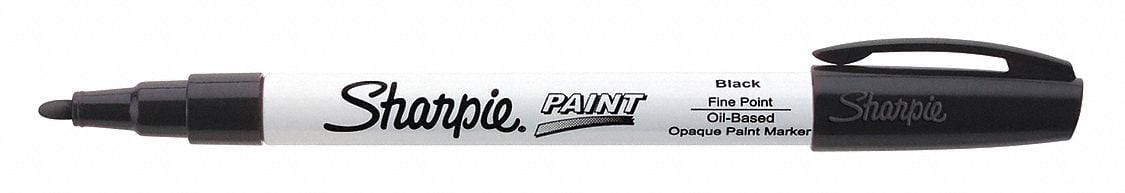 Paint Marker Fine Point Black PK12 MPN:35534