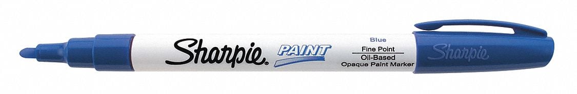 Paint Marker Fine Point Blue PK12 MPN:35536