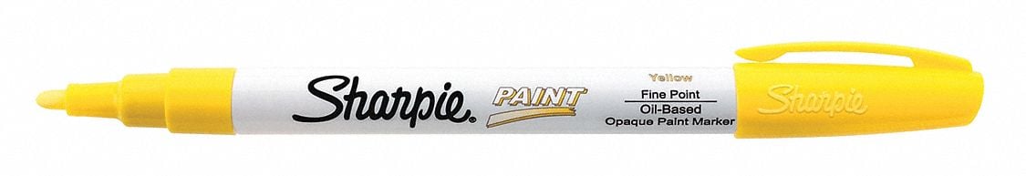 Paint Marker Fine Point Yellow PK12 MPN:35539