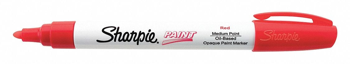 Paint Marker Medium Point Red PK12 MPN:35550