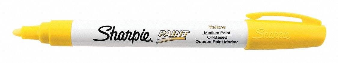 Paint Marker Medium Point Yellow PK12 MPN:35554